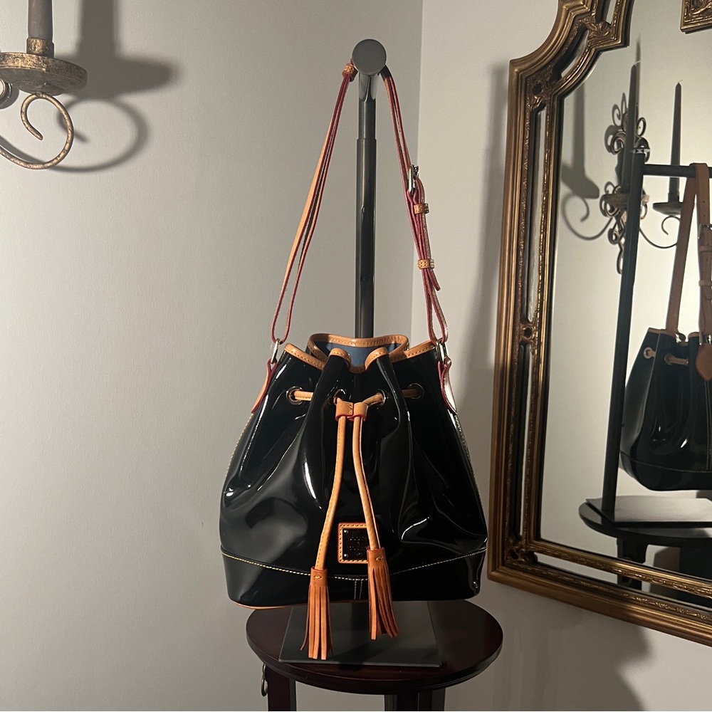 Dooney & Bourke Patent Drawstring